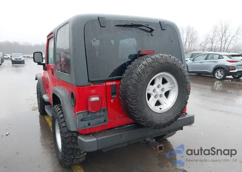 2003 Jeep Wrangler Sport из США, поврежденный, VIN 1J4FA49S93P335296